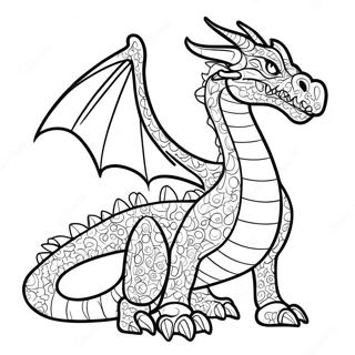 Death Song Dragon Coloring Page 57853-45770