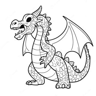 Death Song Dragon Coloring Page 57853-45772