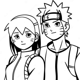 Naruto Und Hinata Ausmalbild 57893-45829