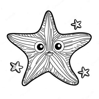 Starfish Coloring Page 5790-4616