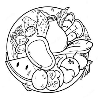 Nutrition Coloring Page 57913-45814