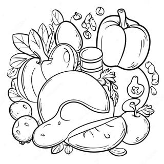 Nutrition Coloring Page 57913-45816