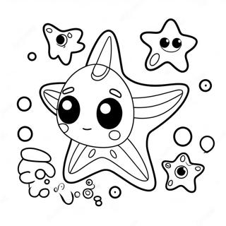 Starfish Coloring Pages