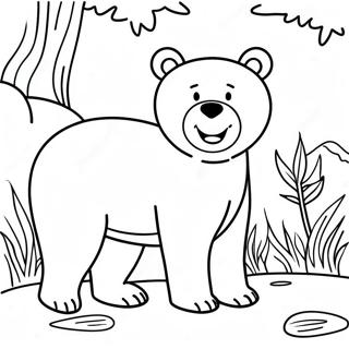 Brown Bear Coloring Page 57923-45819