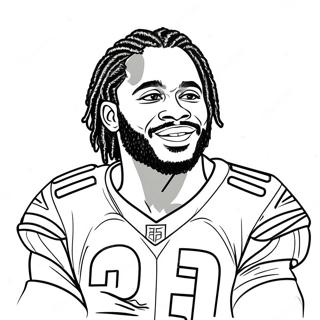 Dalvin Cook Coloring Page 57933-45821