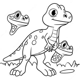 Carnivore Dinosaur Coloring Pages