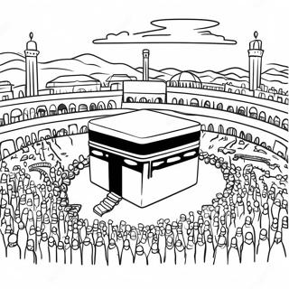 Hajj Coloring Pages