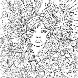 Explicit Coloring Page For Adults 57963-45870