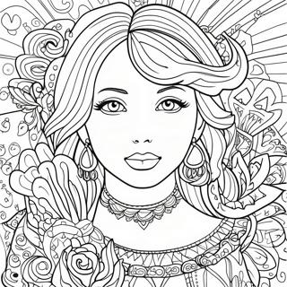 Explicit Coloring Page For Adults 57963-45872