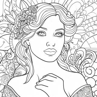 Sensual Art Coloring Page 57964-45868