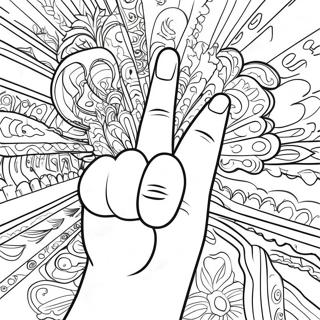 Middle Finger Coloring Pages