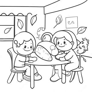 Kindergarten Coloring Pages