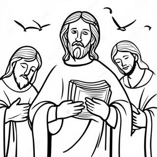 Apostles Creed Coloring Pages