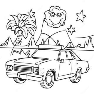 National Night Out Coloring Page 58033-45918