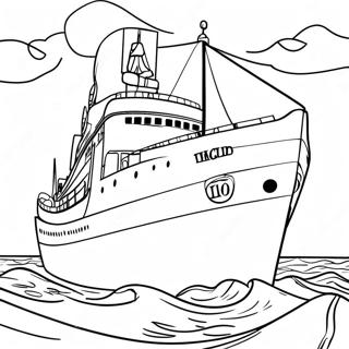 Edmund Fitzgerald Coloring Pages