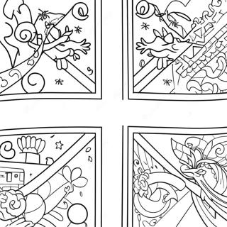 United Kingdom Flag Coloring Page 58063-45939