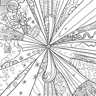 Union Jack With Fun Patterns Coloring Page 58064-45930