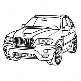 Bmw X5 Coloring Page 58073-45947