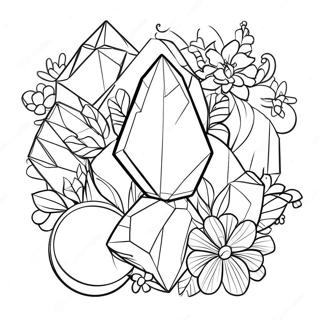 Crystal Coloring Page 580-464