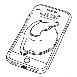 Iphone 14 塗り絵ページ