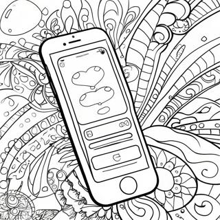 Iphone 14 Coloring Page 58103-45958