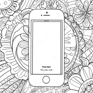 Iphone 14 Coloring Page 58103-45959