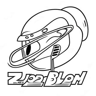 Super Bowl 2024 Logo Coloring Page 5810-4618