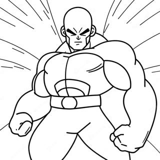 Jiren In Battle Pose Coloring Page 58114-45971