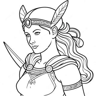 Artemis Coloring Page 58123-45994