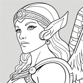 Artemis Coloring Page 58123-45996