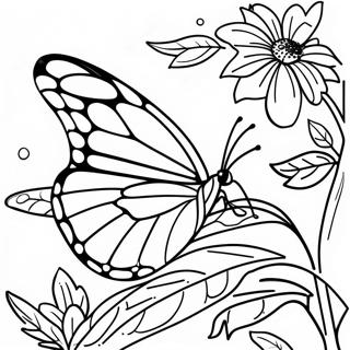 Monarch Butterfly Coloring Pages