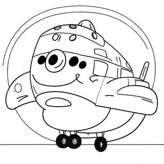 Fat Albert Coloring Pages