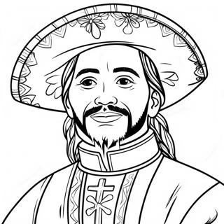 Juan Diego Coloring Pages