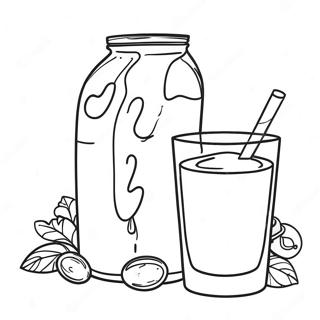 Milk And Mocha Coloring Pages