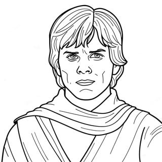 Luke Skywalker Coloring Page 58293-46109