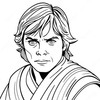 Luke Skywalker Kleurplaat 58293-46110