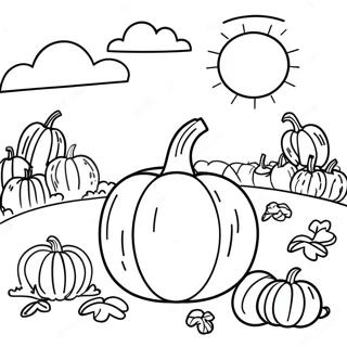 Pumpkin Patch Coloring Page 58313-46128