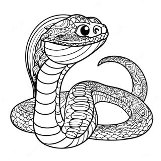 Snake Dragon Coloring Pages