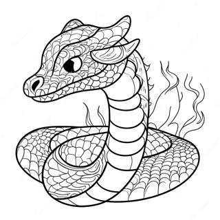 Snake Dragon Coloring Page 58323-46146