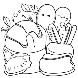 French Food Coloring Page 58363-46172