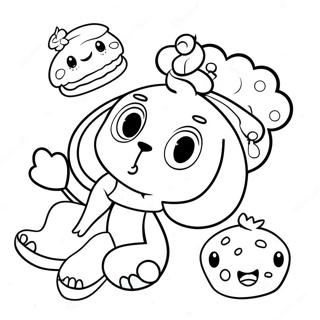 Chico Bon Bon Coloring Pages