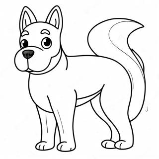 Dog Breed Coloring Page 58423-46224