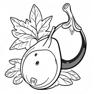 Eggplant Coloring Page 58433-46226