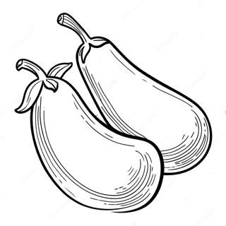 Eggplant Coloring Page 58433-46228