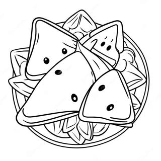 Heerlijke Hamantaschen Vulling Kleurplaat 58444-46237