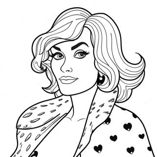 Cruella Deville Coloring Pages