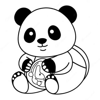 Combo Panda Coloring Page (58513-46283)