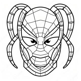 Lego Iron Spider Coloring Page 58523-46311