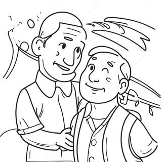 Happy Fathers Day Coloring Page 58593-46362