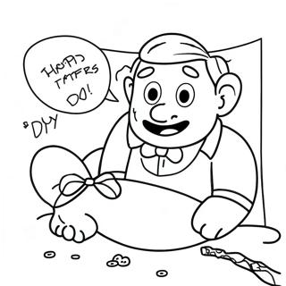 Happy Fathers Day Coloring Pages